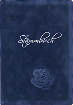 Stammbuch A4 Rose