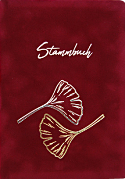 Stammbuch A4 Ginkgo