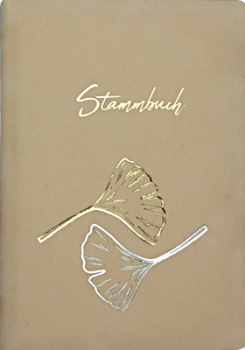 Stammbuch A4 Ginkgo