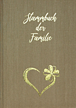 Stammbuch A5 Herzblatt