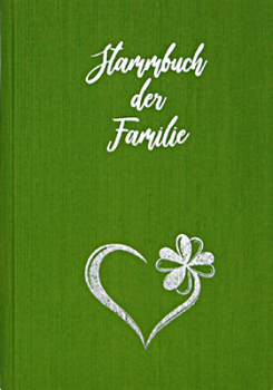 Stammbuch A4 Herzblatt