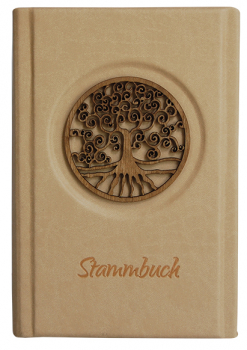 Stammbuch A5 Baum des Lebens Kunstleder