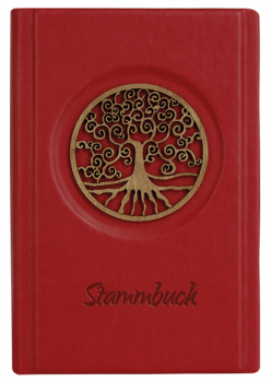 Stammbuch A5 Baum des Lebens Kunstleder