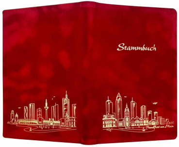 Stammbuch Motiv-Skyline - Velours