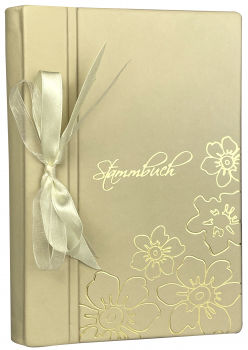 Stammbuch Coletti mit Schleife