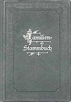 Familien Stammbuch Basso