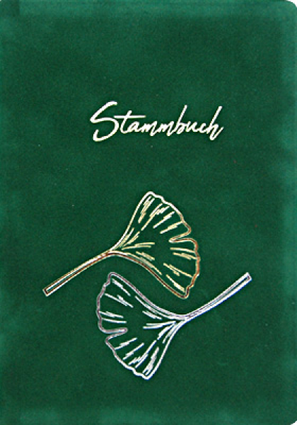 Stammbuch A5 Ginkgo