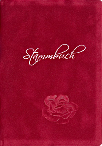 Stammbuch A5 Rose