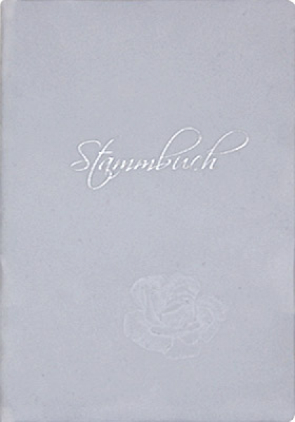 Stammbuch A4 Rose