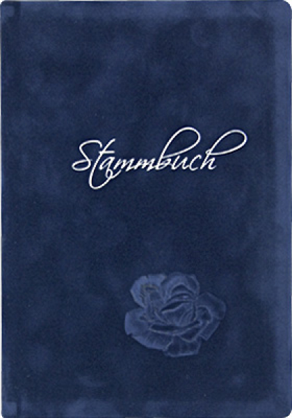 Stammbuch A4 Rose