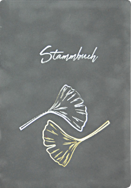 Stammbuch A4 Ginkgo