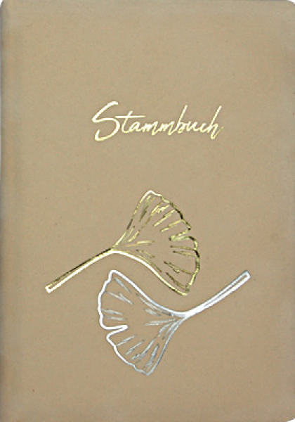 Stammbuch A4 Ginkgo