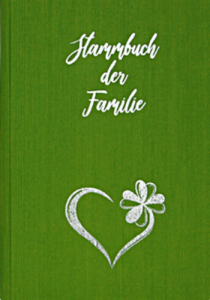 Stammbuch A4 Herzblatt