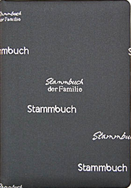 Stammbuch A4 Das Stammbuch