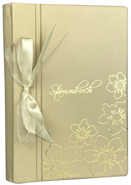 Stammbuch Coletti mit Schleife