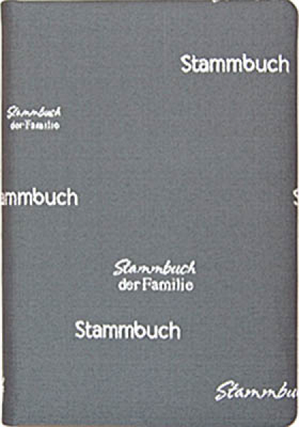 Stammbuch Das Stammbuch