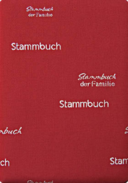 Stammbuch Das Stammbuch