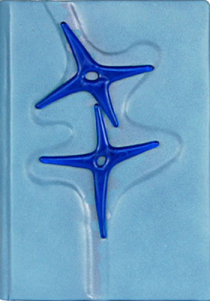 Stammbuch Blau Stern